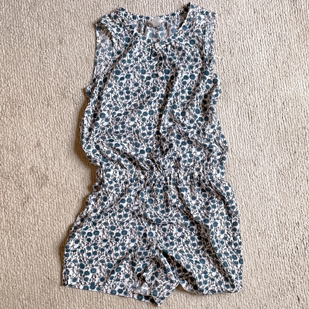 Loft size 0 floral romper